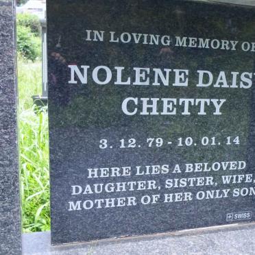 CHETTY Nolene Daisy 1979-2014 