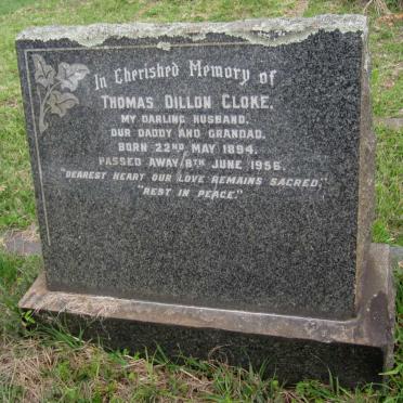 CLOKE Thomas Dillon 1894-1956
