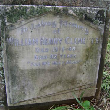 CLEMENTS William Henry -1946