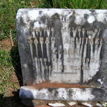 CLARK Sarah Armitage -1913