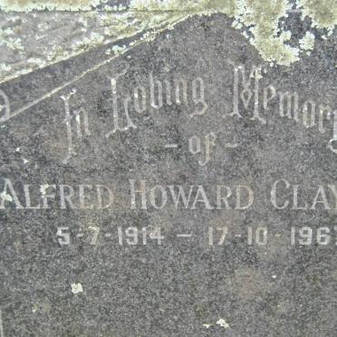 CLAYTON Alfred Howard 1914-1967