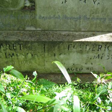 SIMPSON Frederic Louis -1985