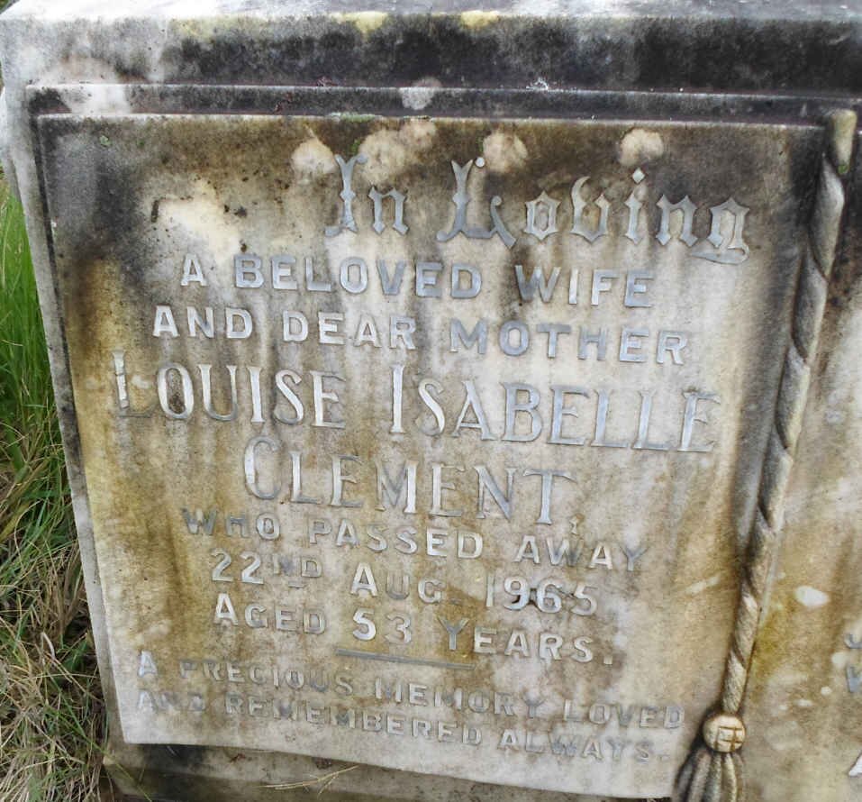 CLEMENT Louise Isabelle -1965