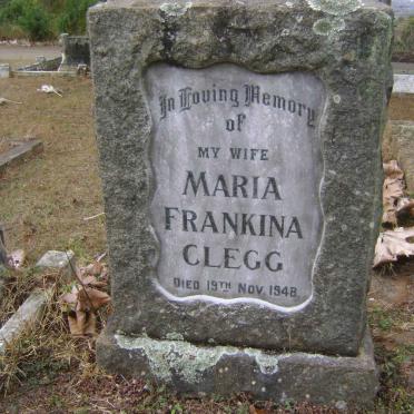 CLEGG Maria Frankina -1948