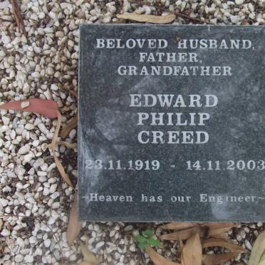 CREED Edward Philip 1919-2003