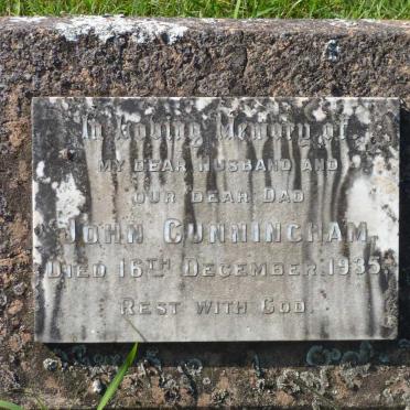 CUNNINGHAM John -1935