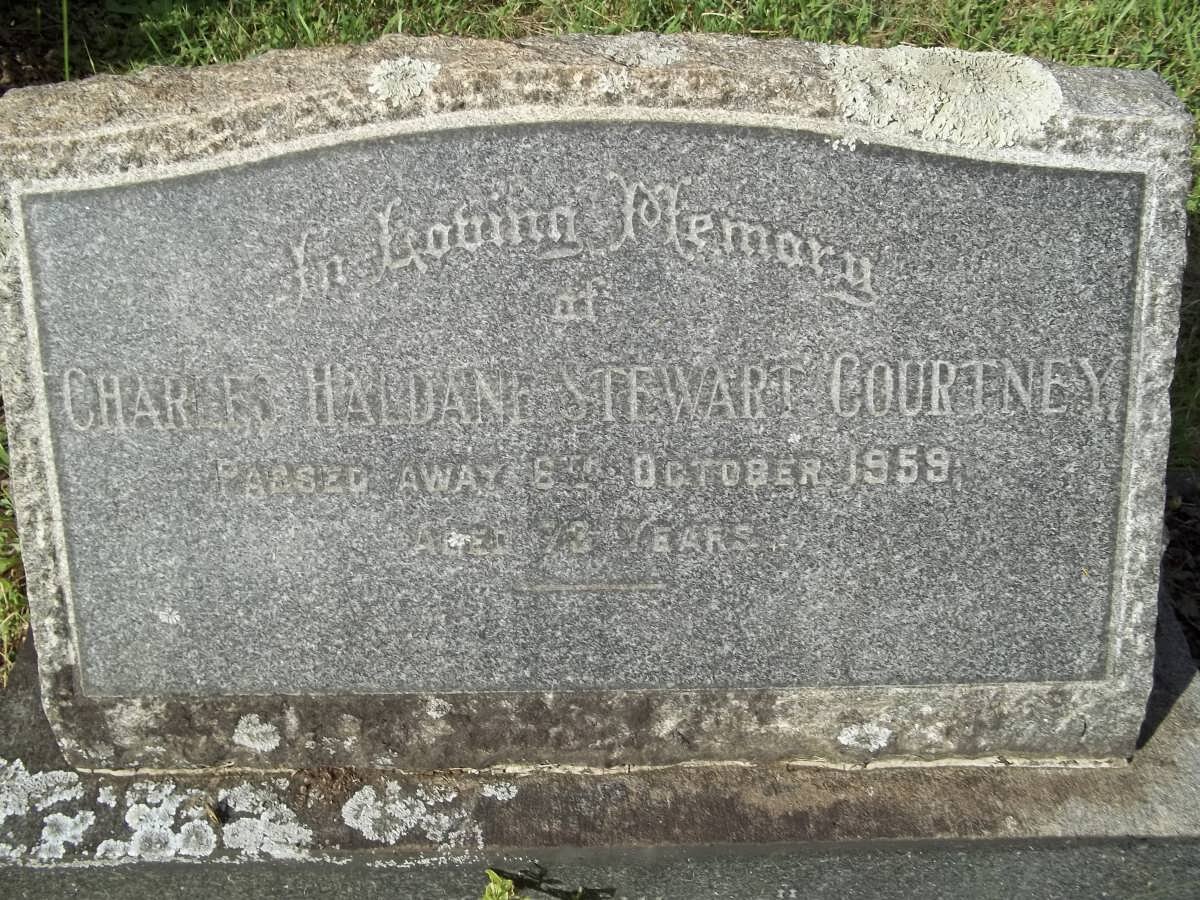 COURTNEY Charles Haldane Stewart -1959