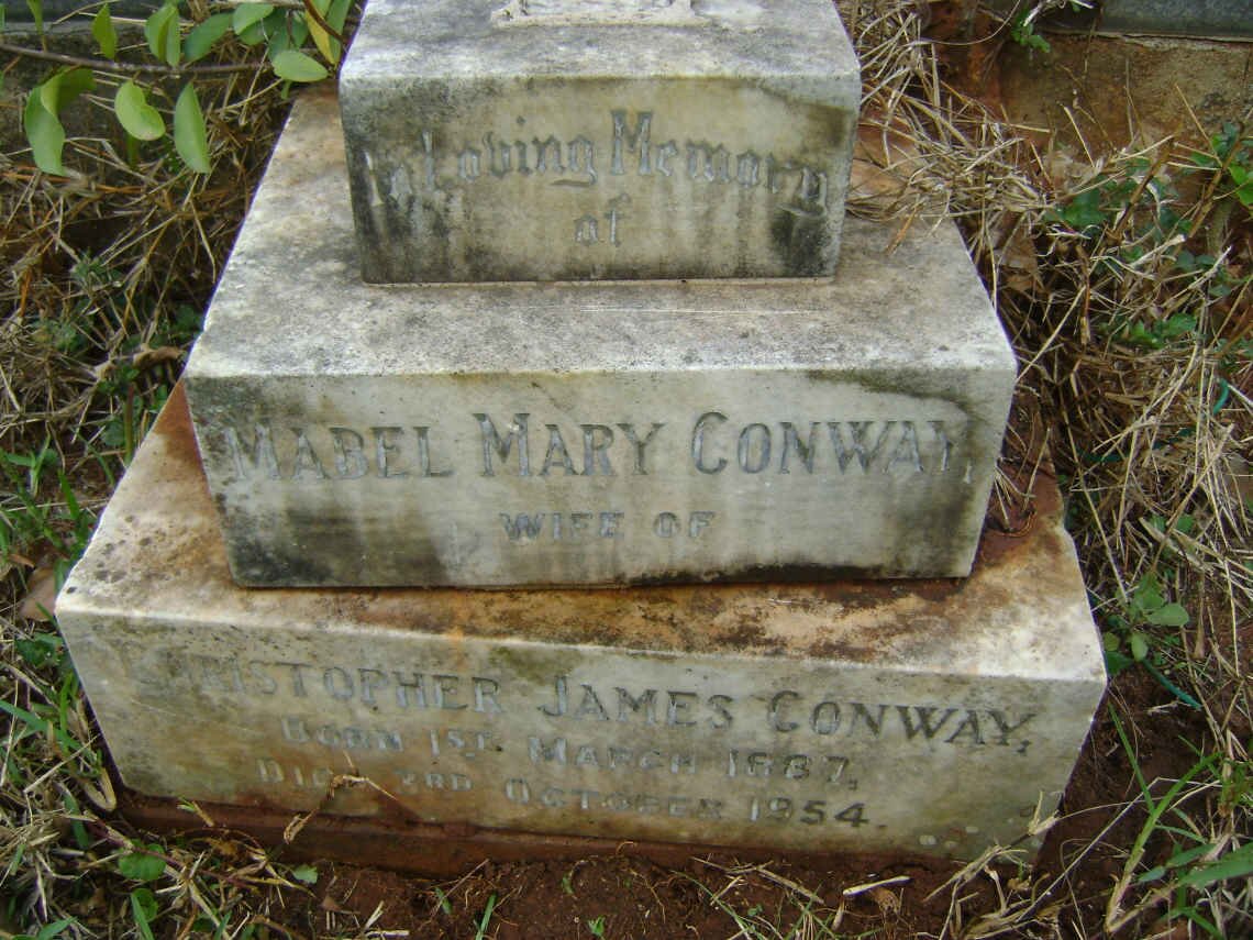 CONWAY Mabel Mary 1887-1954