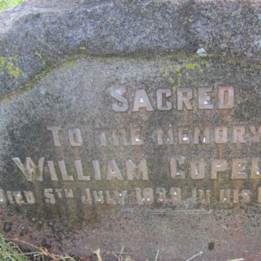   COPELAND William -1938 