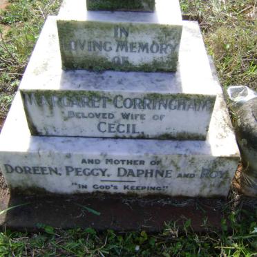 CORRINGHAM Cecil George 1941 &amp; Margaret Weir SCHULTZ -1940