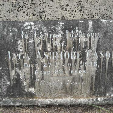 CASON Jack Ashmore -1936