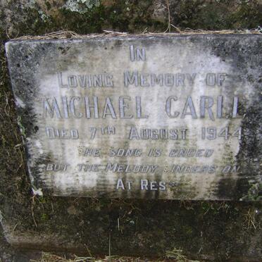 CARLL Michael -1944