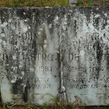 CASTRO John Martin, de -1960 :: DE CASTRO Clarice Winifred -1992