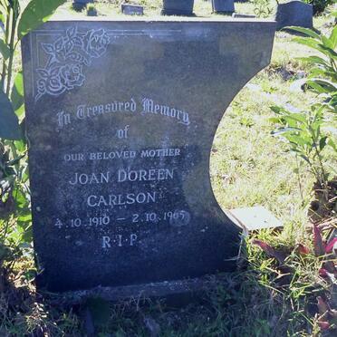 CARLSON Joan Doreen 1910-1965