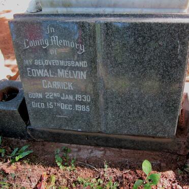 CARRICK Edwal Melvin 1930-1985