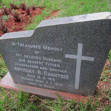 CAMITSIS Anthony B. 1915-1975