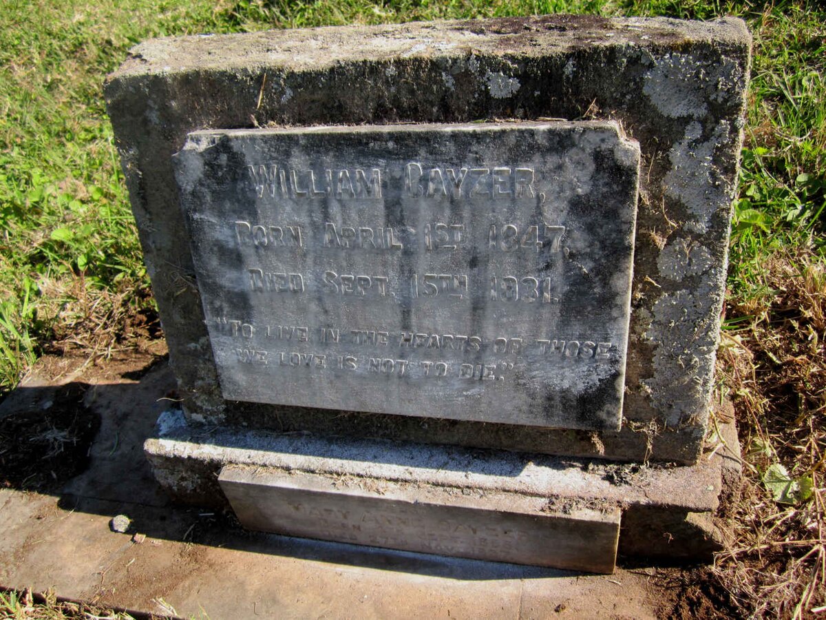 CAYZER William 1847-1931 :: CAYZER Mary Anne 1858-1937