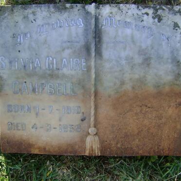 CAMPBELL Sylvia Claire 1910-1959