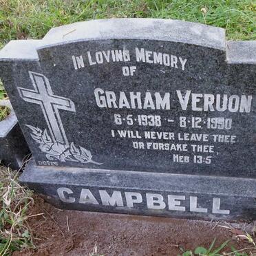 CAMPBELL Graham Veruon 1938-1990