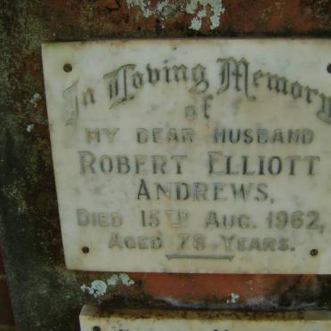 ANDREWS Robert Elliott -1962