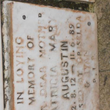 AUGUSTIN Patricia Mary 1912-1989
