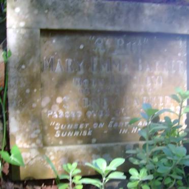 BARKER Sydney -1943 &amp; Mary Emma -1933