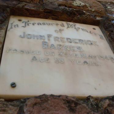 BARNES John Frederick -1945