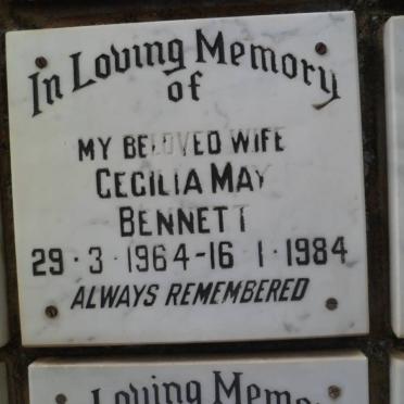 BENNETT Cecilia May 1964-1984