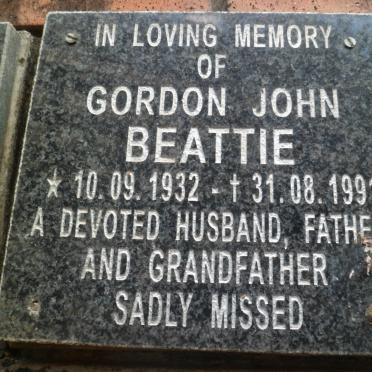 BEATTIE Gordon John 1932-1991