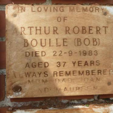 BOULLE Arthur Robert -1983