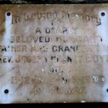 BOYD Joseph Heaney 1915-19?3