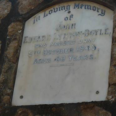 BOYLE Edward, Lynton -1945