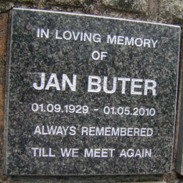 BUTER Jan 1929-2010