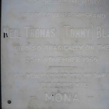 BLACK Neil Thomas -1969