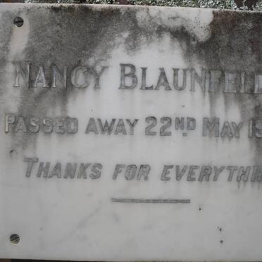BLAUNFELDT Nancy -1966