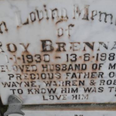 BRENNAN Roy 1930-1989