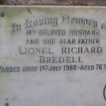 BREDELL Lionel Richard -1960