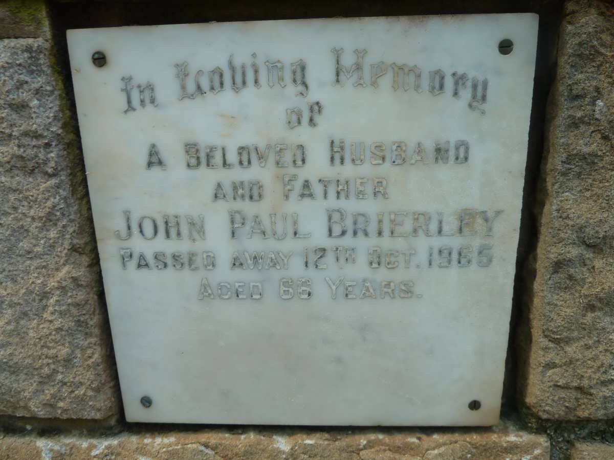 BRIERLEY John Paul -1965