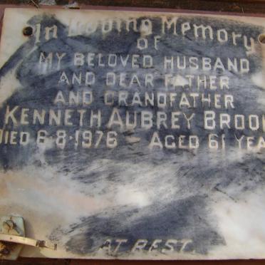 BROOKS Kenneth Aubrey -1976