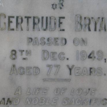 BRYAN Gertrude -1949