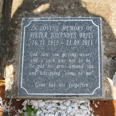 BRITS Pieter Johannes 1952-2011