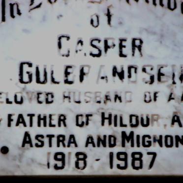 CASPER Gulep Andsen -1987