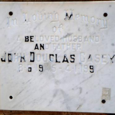 CASEY John Douglas 1945-1991