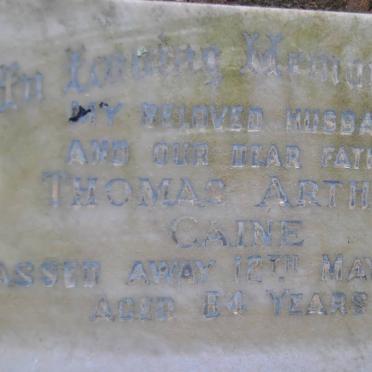 CAINE Thomas Arthur -1959