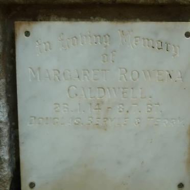 CALDWELL Margaret Rowena 1914-1967
