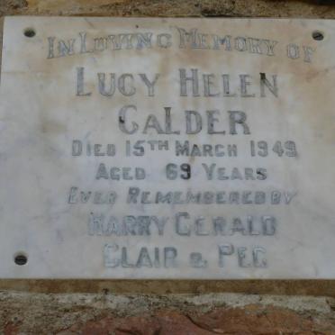 CALDER Lucy Helen -1949