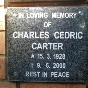CARTER Charles Cedric 1928-2000