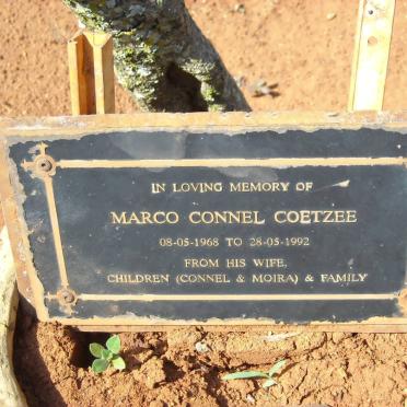 COETZEE Marco Connel 1968-1992