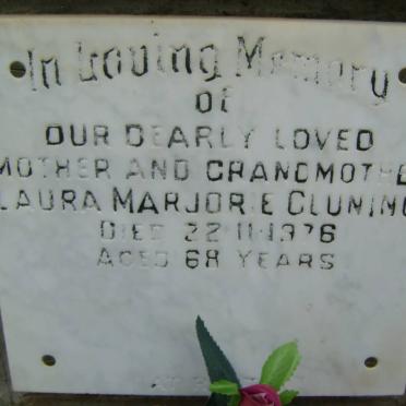 CLUNING Laura Marjorie -1976