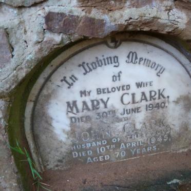 CLARK John -1945 &amp; Mary -1940